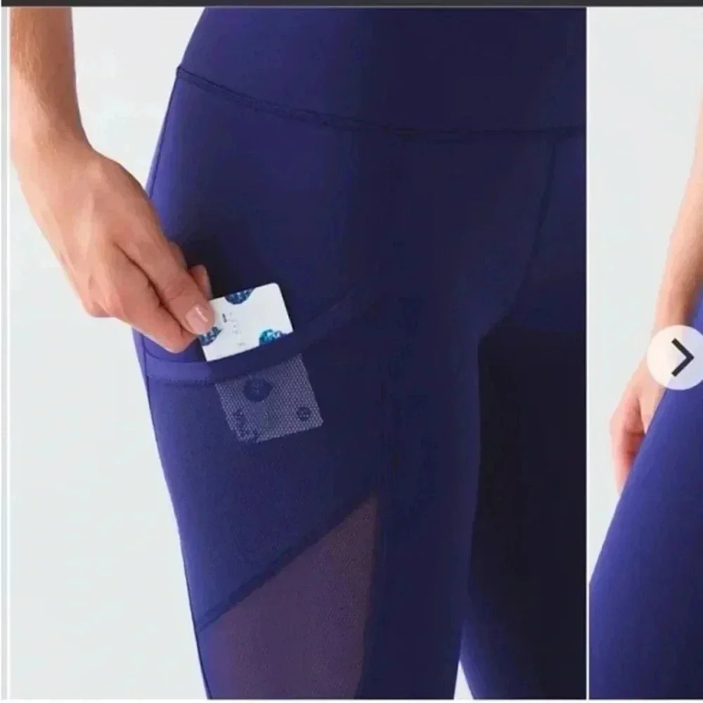 lululemon Fast As Light Crops Size 4 - Picture 8 of 9